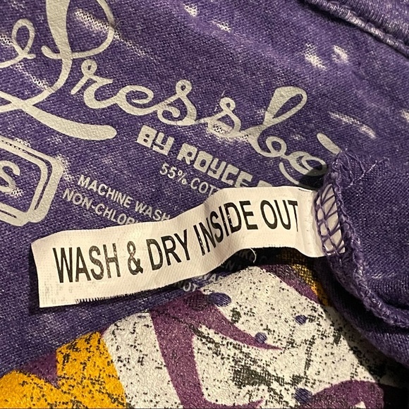 Purple LSU T-Shirt Small - Picture 5 of 5